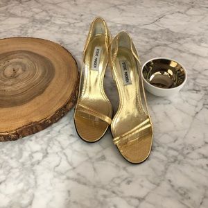 Steve Madden Gold Heels